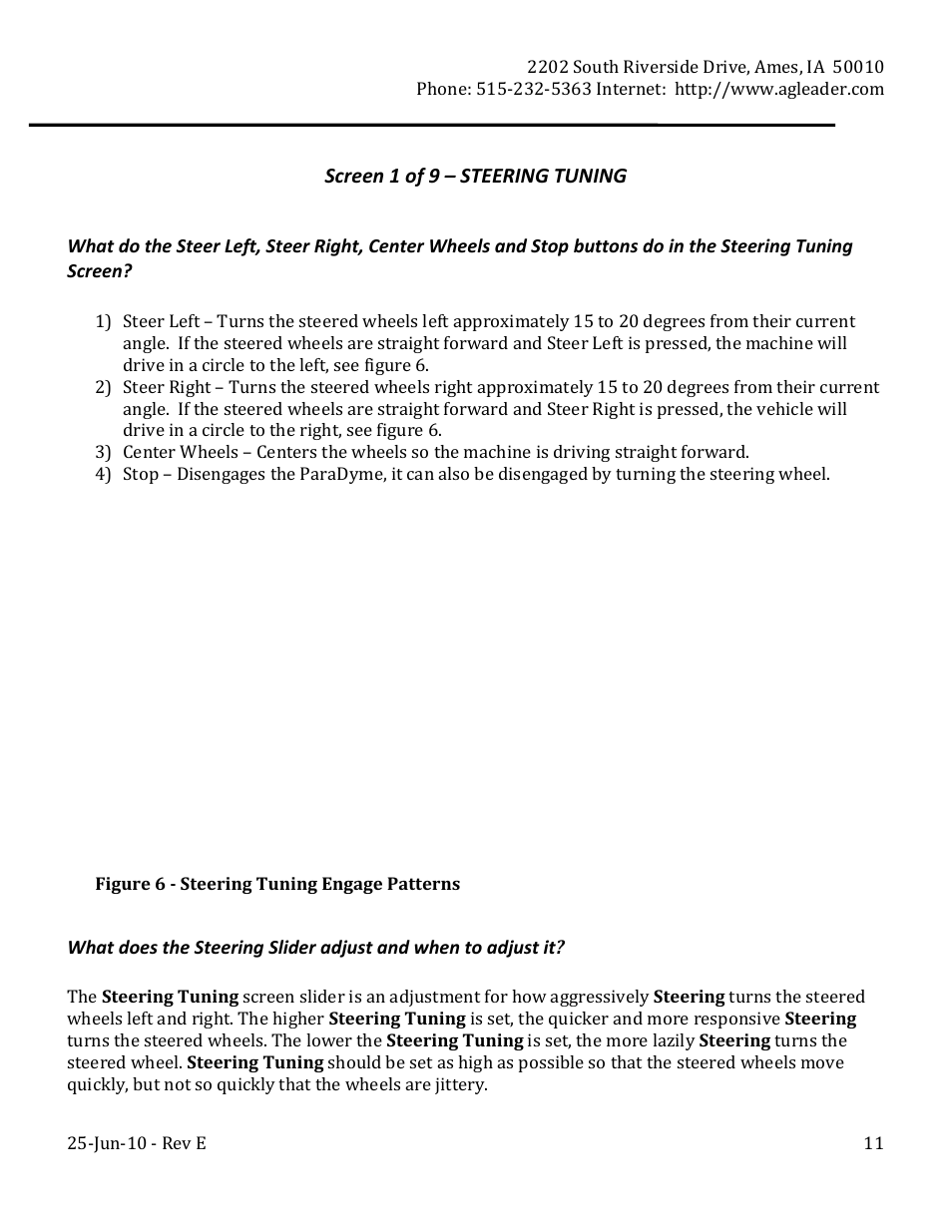 Ag Leader ParaDyme Setup and Advanced Tuning Guide User Manual | Page 11 / 30