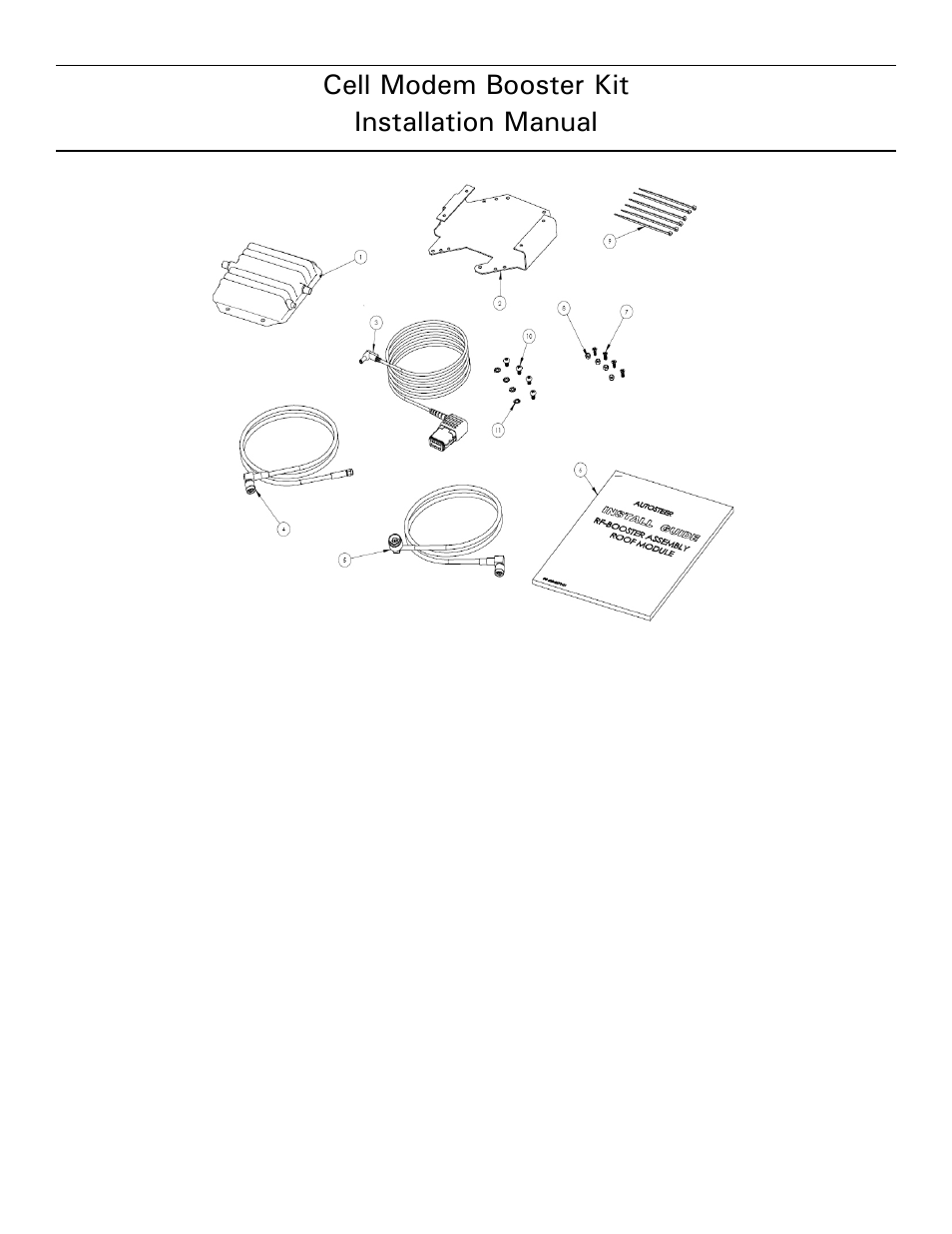 Ag Leader ParaDyme Cell Modem Booster Kit Installation User Manual | 32 pages