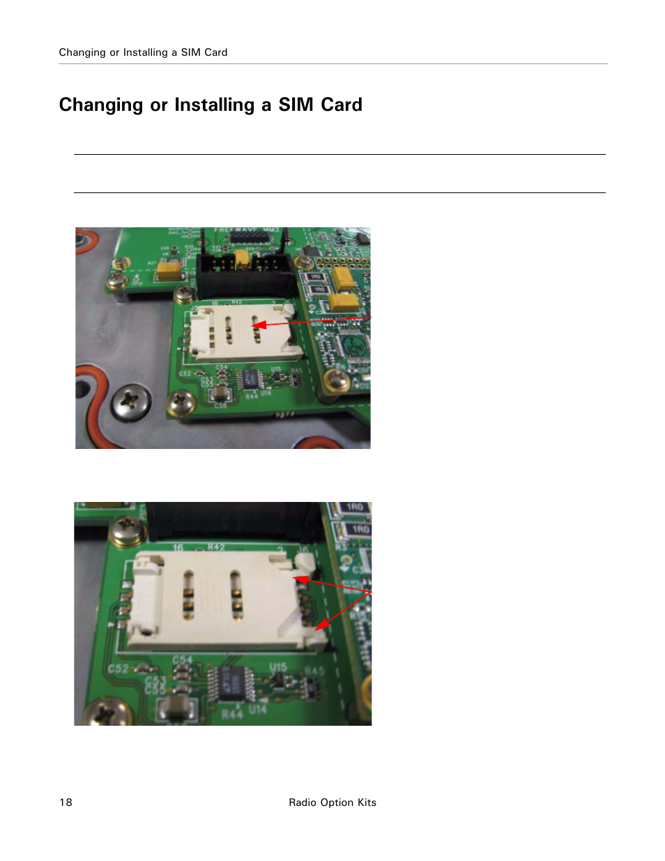 Changing or installing a sim card | Ag Leader ParaDyme Radio Option Kits Hardware Installation Guide User Manual | Page 24 / 54