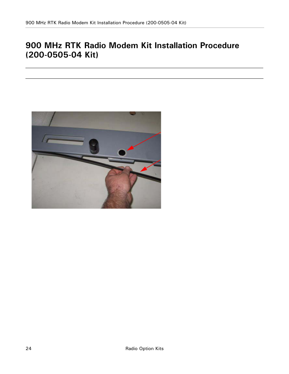 Ag Leader ParaDyme Radio Option Kits Hardware Installation Guide User Manual | Page 30 / 54