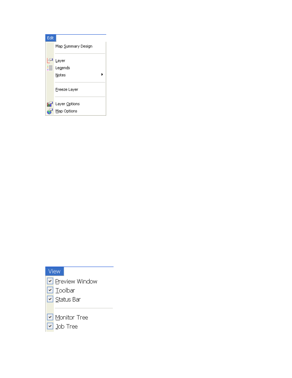 View menu | Ag Leader SMS Basic and Advanced Manual User Manual | Page 21 / 163
