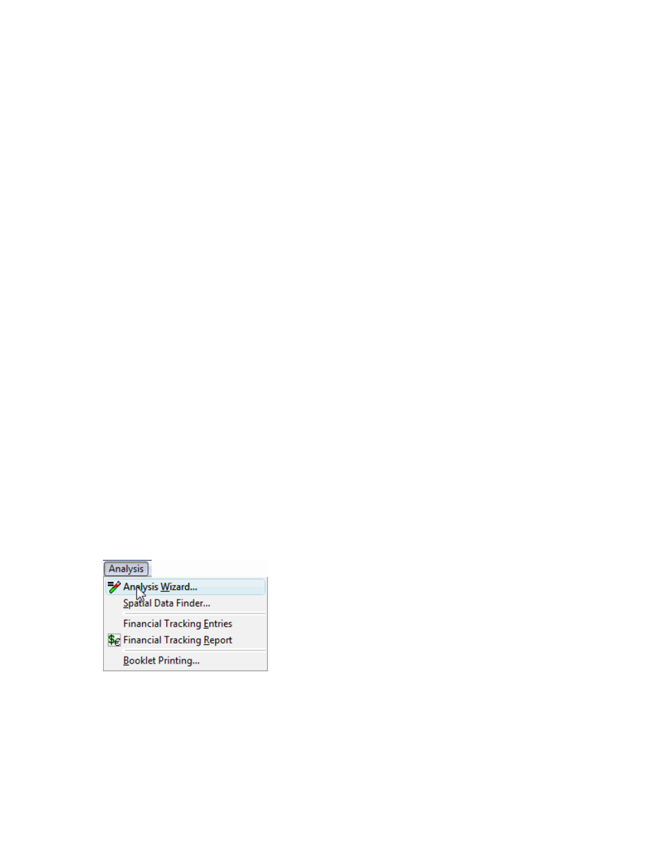 Analysis menu (advanced) | Ag Leader SMS Basic and Advanced Manual User Manual | Page 24 / 163