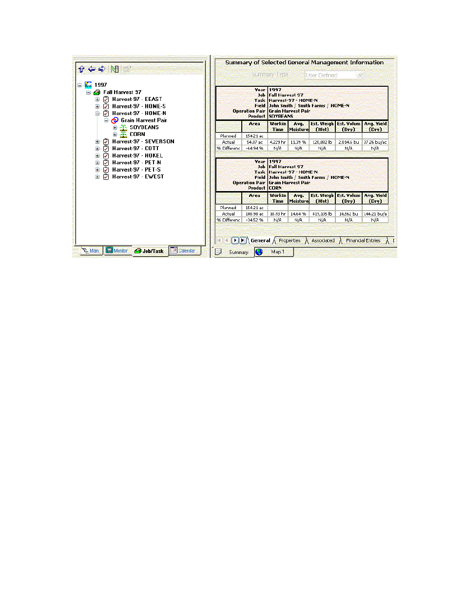 About the calendar view (advanced) | Ag Leader SMS Basic and Advanced Manual User Manual | Page 35 / 163