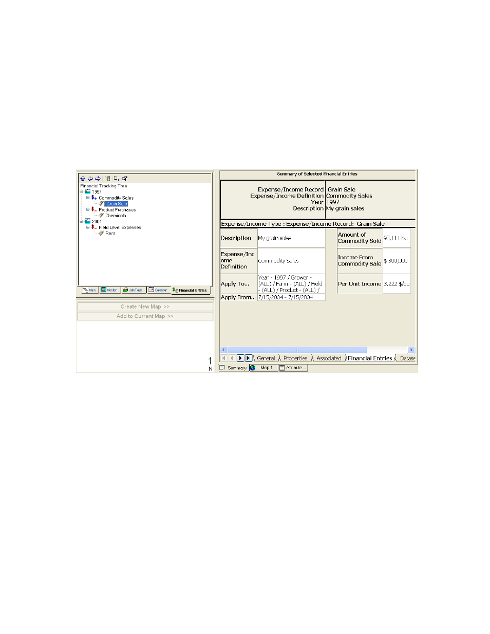 About the financial entries tree (advanced), Preview window, About the preview window | Ag Leader SMS Basic and Advanced Manual User Manual | Page 37 / 163