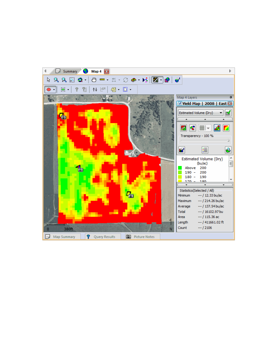 Map properties tabs, 3d plot window (advanced) | Ag Leader SMS Basic and Advanced Manual User Manual | Page 45 / 163