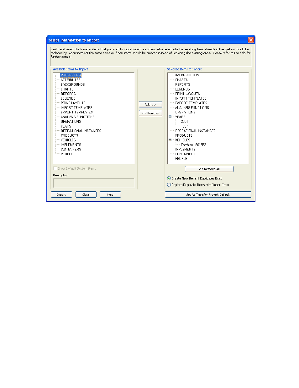 Database maintenance | Ag Leader SMS Basic and Advanced Manual User Manual | Page 95 / 163