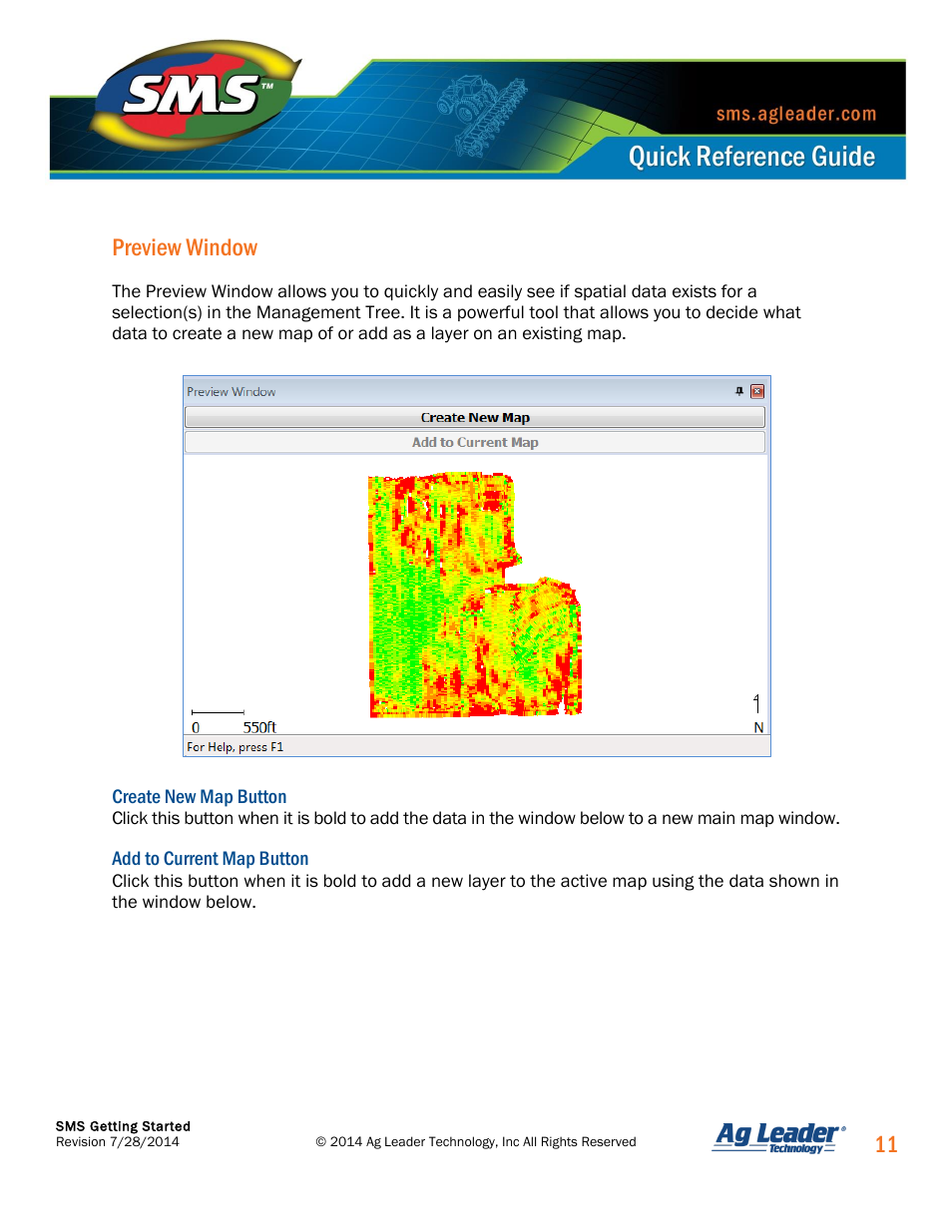 11 preview window | Ag Leader SMS Basic and SMS Advanced Getting Started Guide User Manual | Page 12 / 66