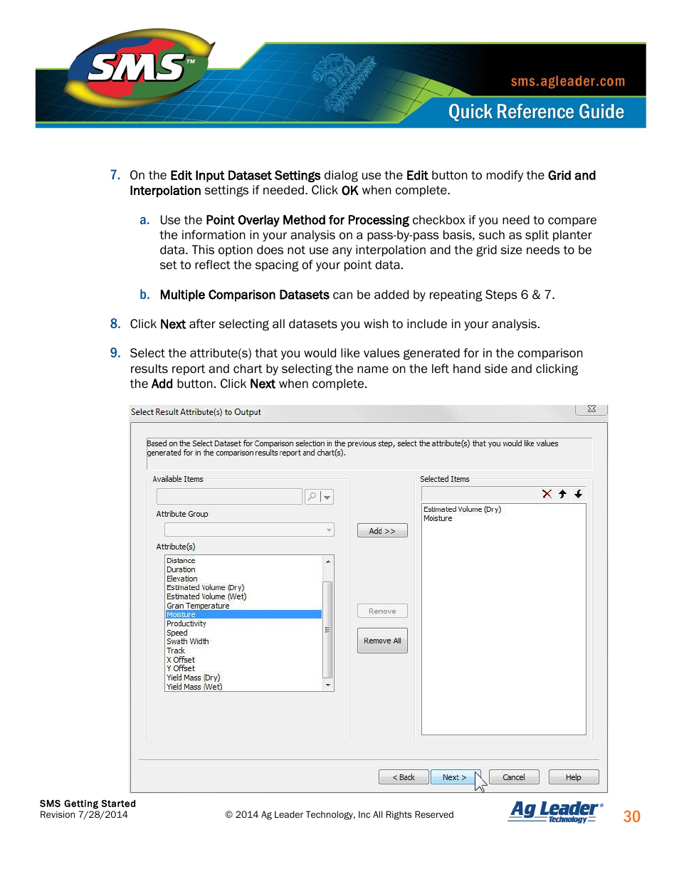 Ag Leader SMS Basic and SMS Advanced Getting Started Guide User Manual | Page 31 / 66