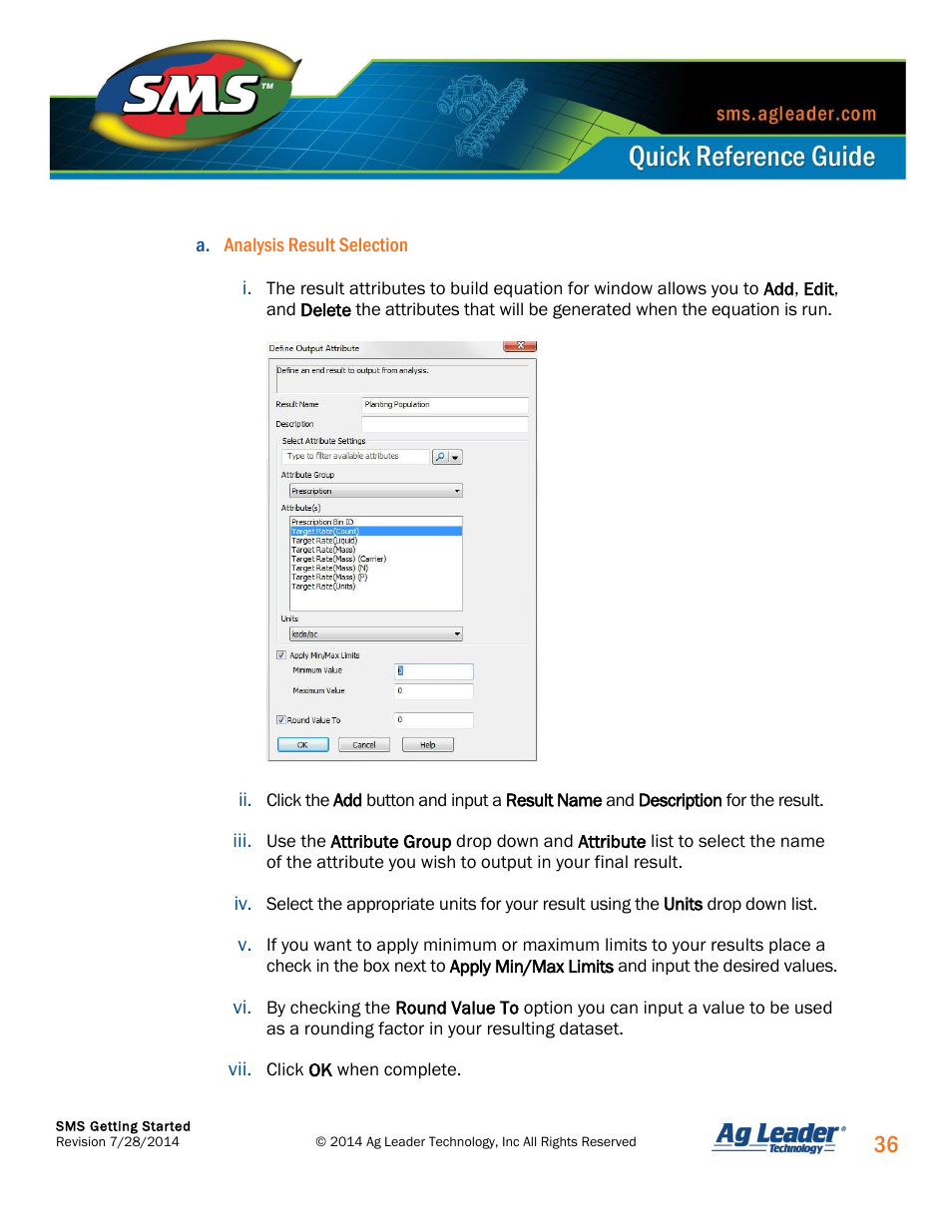 Ag Leader SMS Basic and SMS Advanced Getting Started Guide User Manual | Page 37 / 66