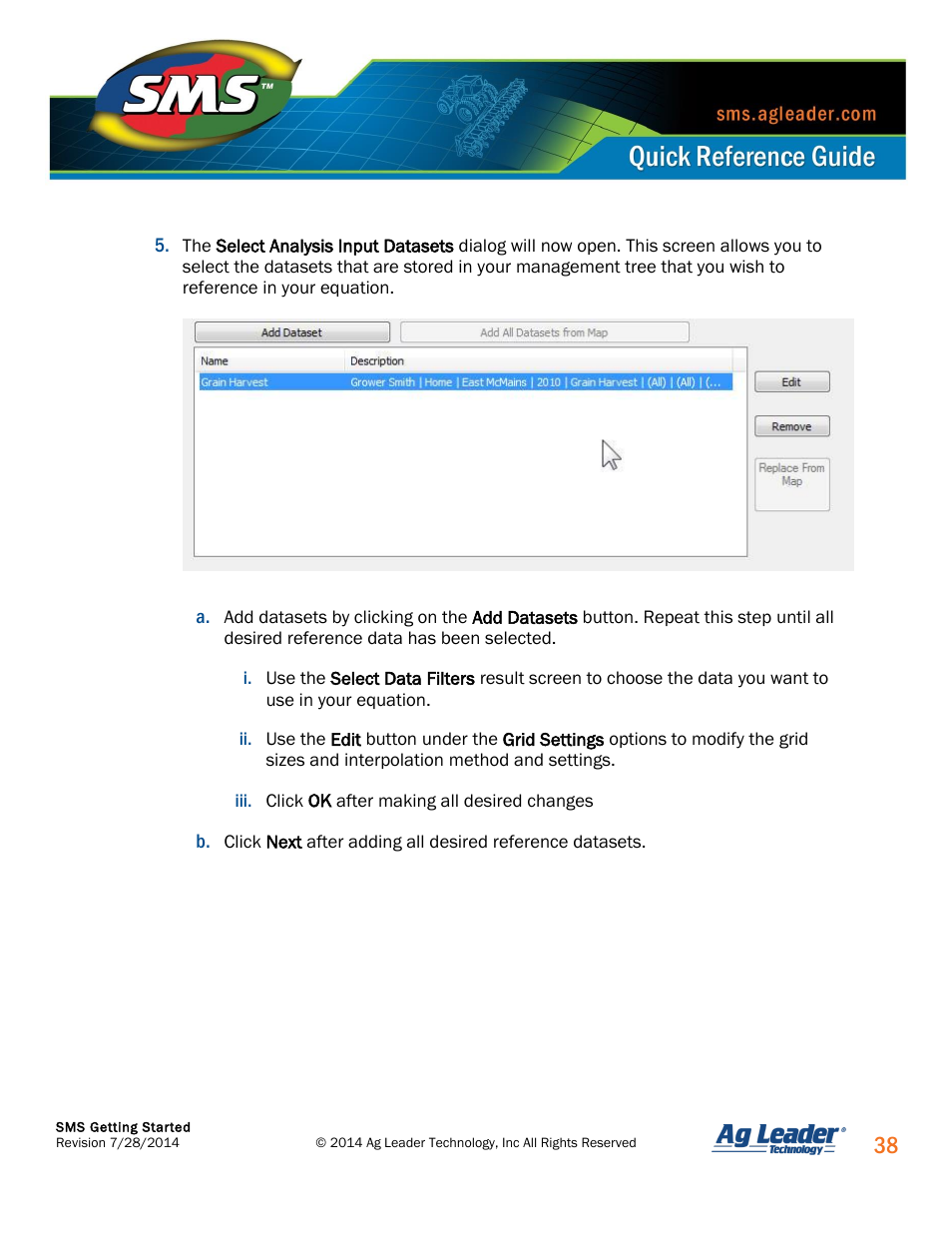 Ag Leader SMS Basic and SMS Advanced Getting Started Guide User Manual | Page 39 / 66