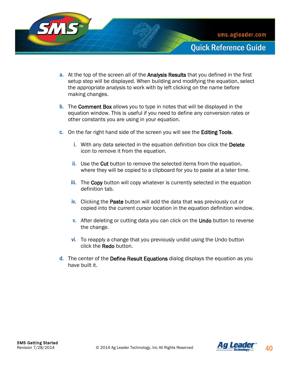 Ag Leader SMS Basic and SMS Advanced Getting Started Guide User Manual | Page 41 / 66