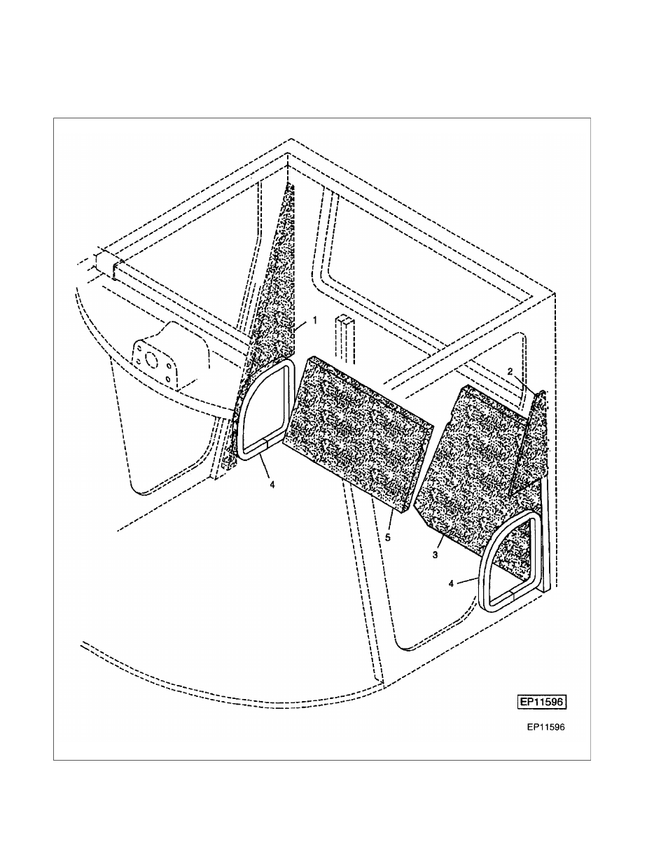 14 cab sound deadening foam & seals | Ag-Bag LX1214 User Manual | Page 132 / 308