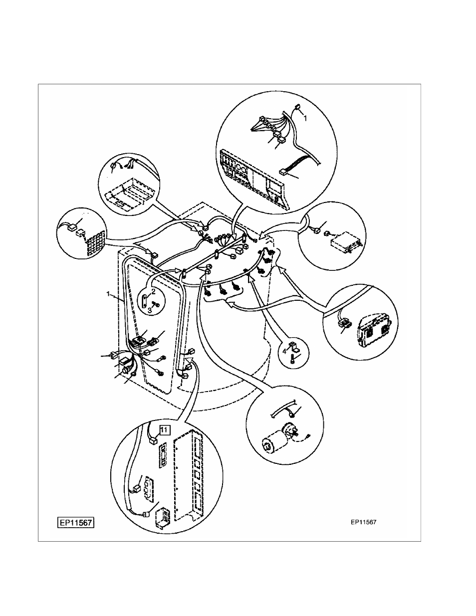 17 cab wiring harness | Ag-Bag LX1214 User Manual | Page 140 / 308