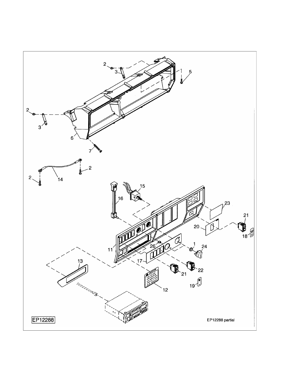 21 overhead console panel | Ag-Bag LX1214 User Manual | Page 148 / 308