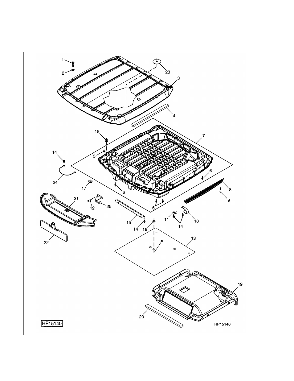 24 cab roof | Ag-Bag LX1214 User Manual | Page 154 / 308