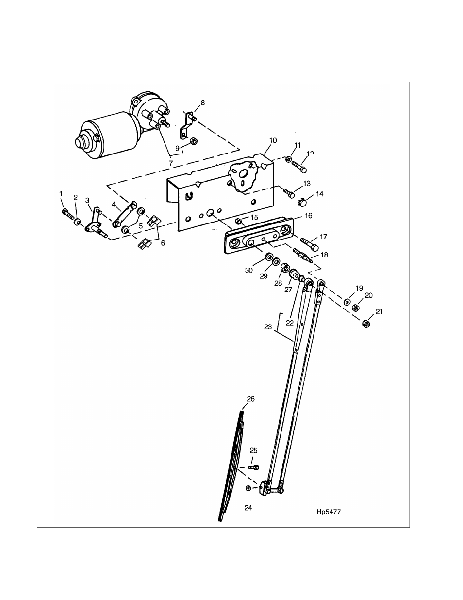 30 windshield wiper | Ag-Bag LX1214 User Manual | Page 166 / 308