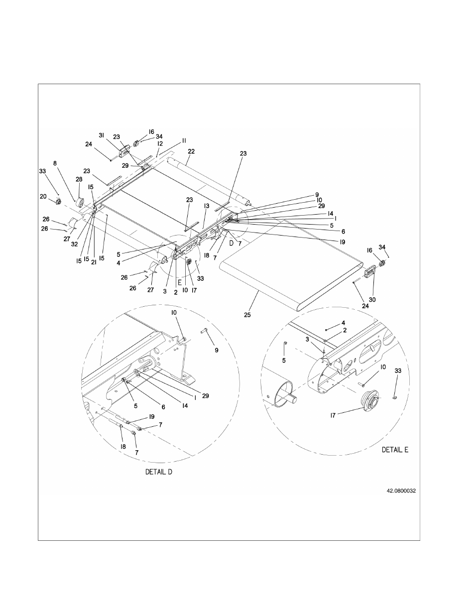 01 asm: center feedtable | Ag-Bag LX1214 User Manual | Page 168 / 308