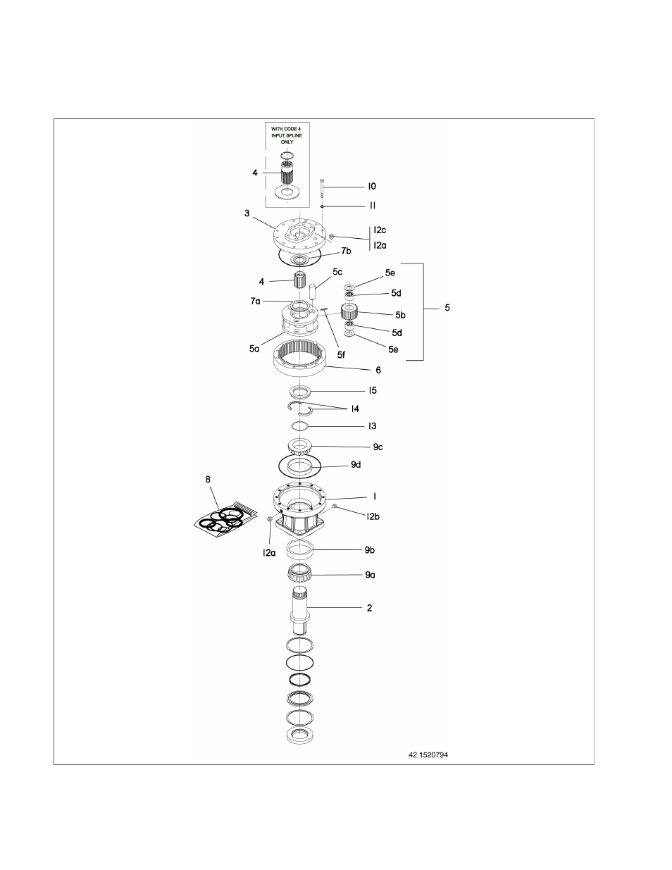 03 planetary gearbox | Ag-Bag LX1214 User Manual | Page 172 / 308