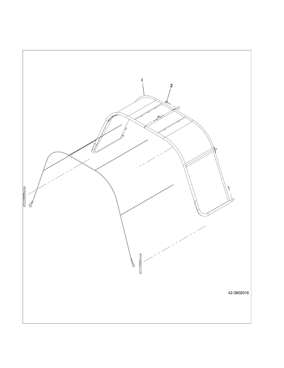 15 asm: lx1214 12 ft tunnel extension | Ag-Bag LX1214 User Manual | Page 196 / 308