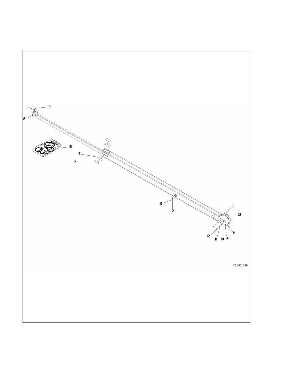 18 bag boom extension assembly | Ag-Bag LX1214 User Manual | Page 204 / 308