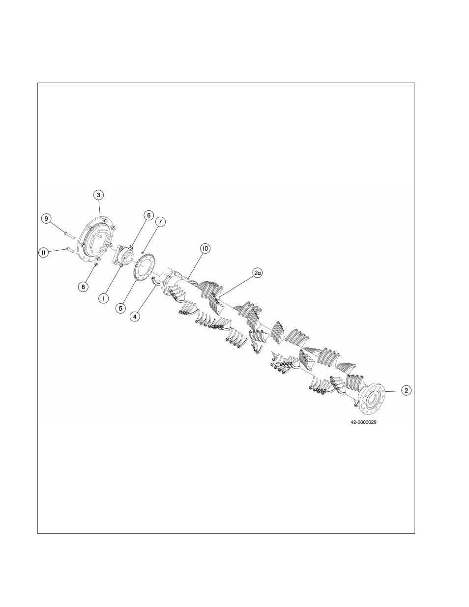02 rotor assembly | Ag-Bag LX1214 User Manual | Page 218 / 308