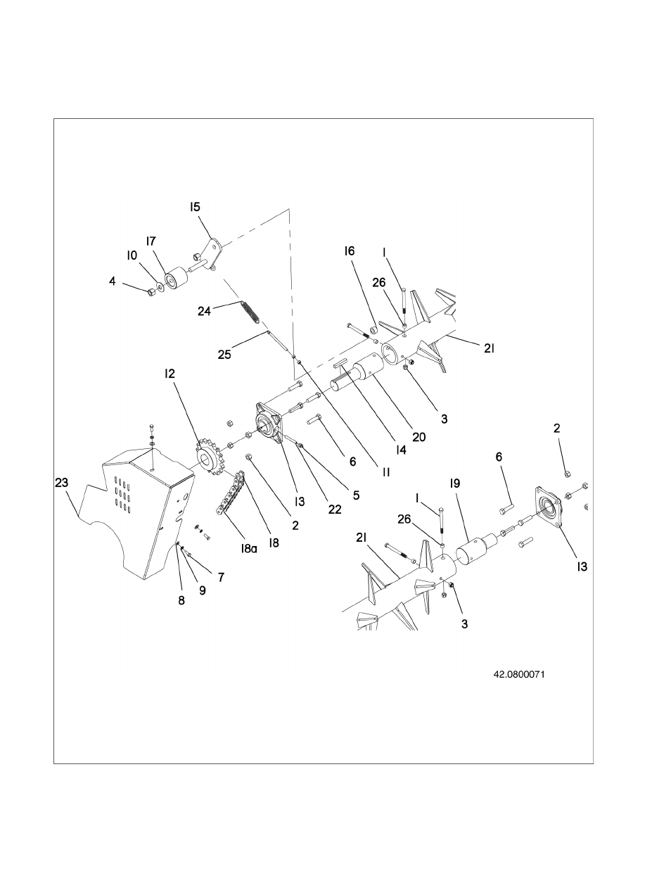 04 lower beater bar assembly | Ag-Bag LX1214 User Manual | Page 222 / 308