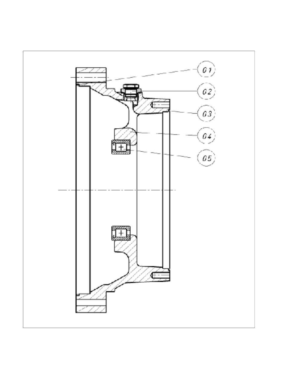 09 intermediate flange (gb16002) | Ag-Bag LX1214 User Manual | Page 232 / 308