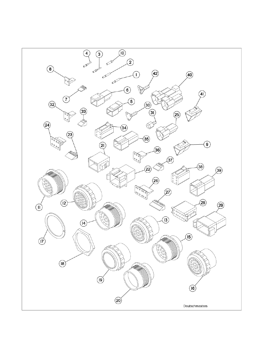 07 electrical connectors | Ag-Bag LX1214 User Manual | Page 254 / 308