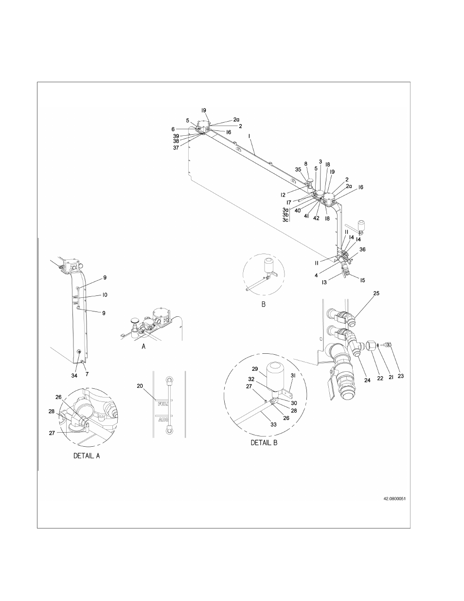 Section 10 - hydraulics, 01 hydraulic tank assembly | Ag-Bag LX1214 User Manual | Page 260 / 308