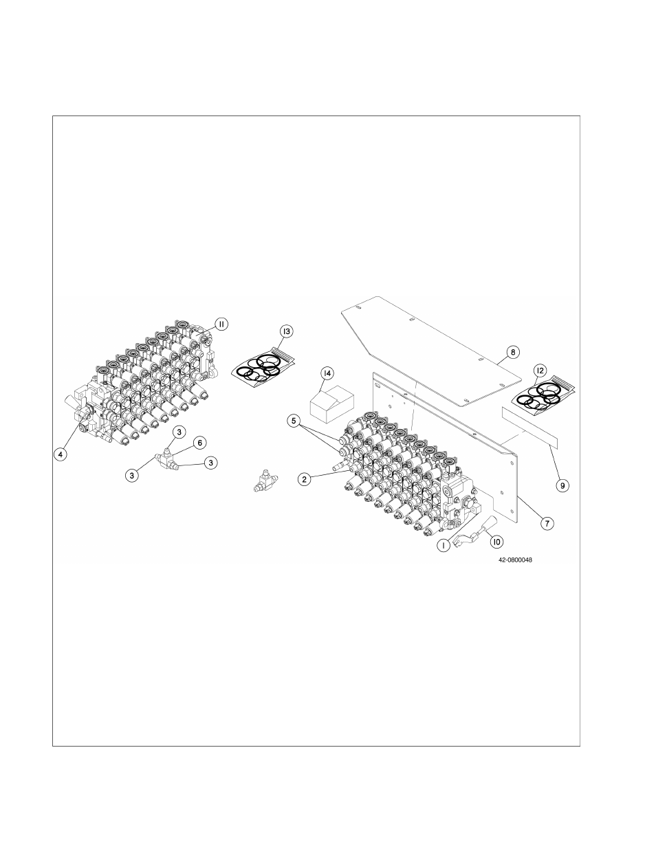 07 hydraulic valve assembly engine end | Ag-Bag LX1214 User Manual | Page 276 / 308