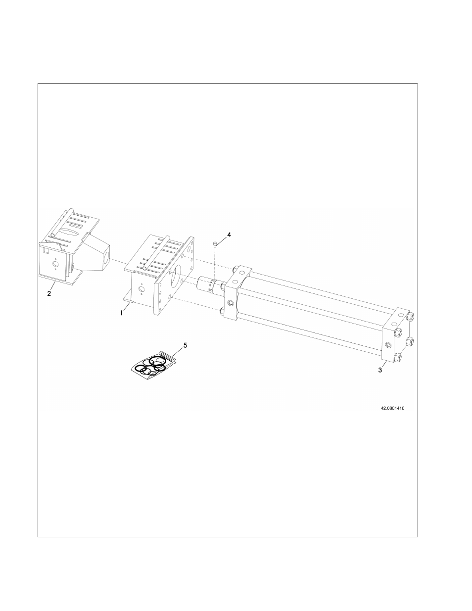 10 assembly: 8 in. anchor cylinder w/o pulleys | Ag-Bag LX1214 User Manual | Page 282 / 308