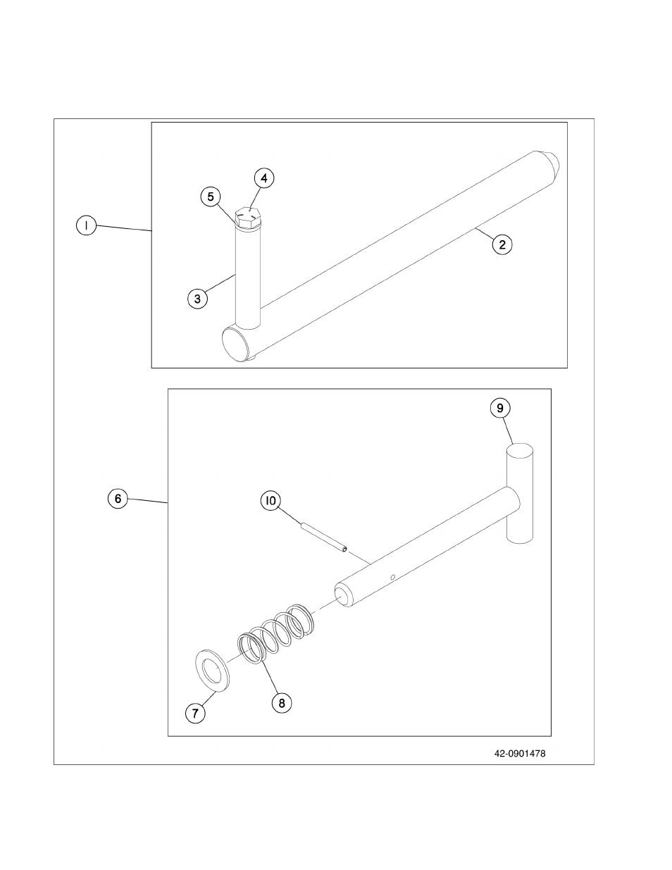10 steering & feedtable lock pin assembly | Ag-Bag LX1214 User Manual | Page 36 / 308