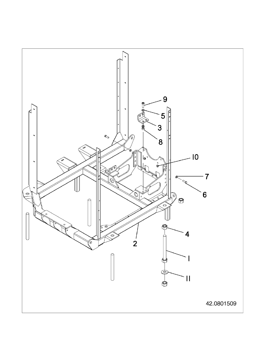 02 cummins engine frame & mount assembly | Ag-Bag LX1214 User Manual | Page 44 / 308