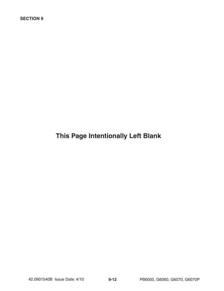 This page intentionally left blank | Ag-Bag G6070P User Manual | Page 106 / 128