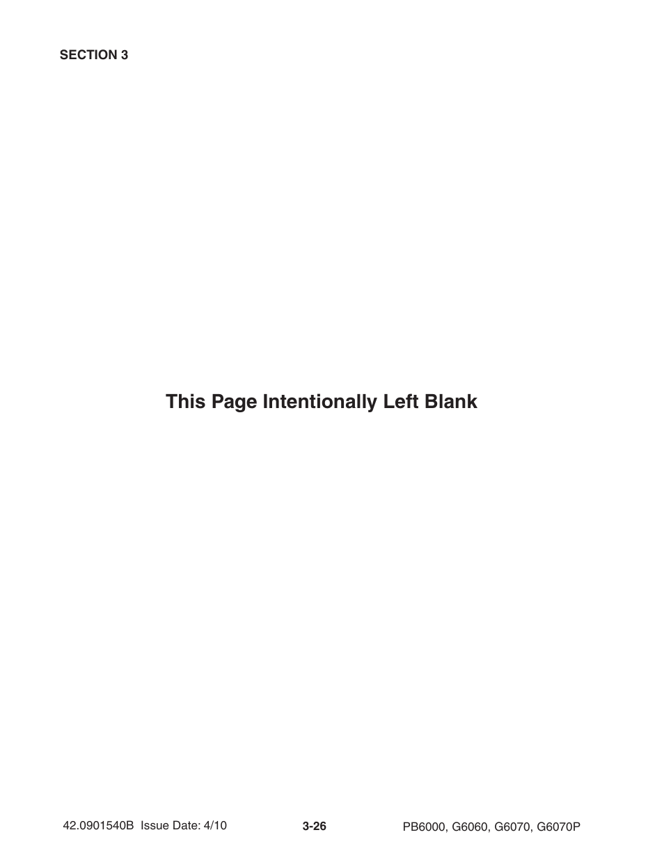 This page intentionally left blank | Ag-Bag G6070P User Manual | Page 50 / 128