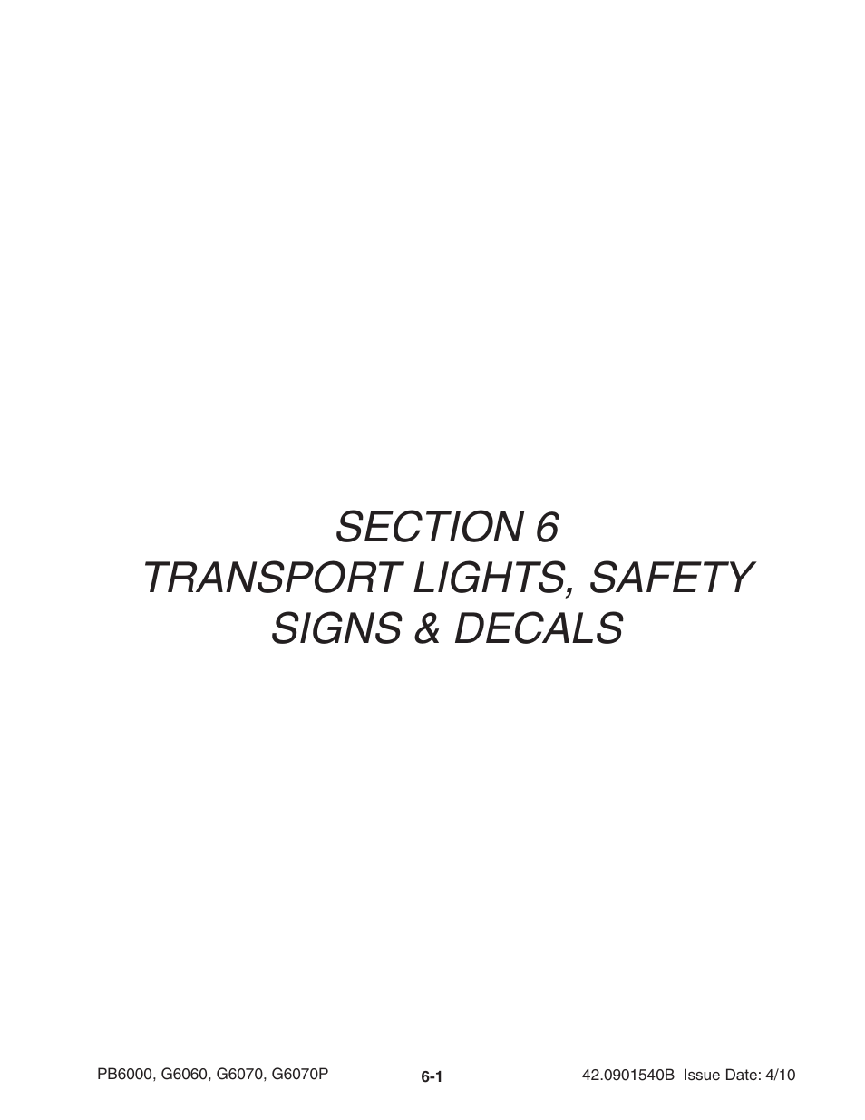 Ag-Bag G6070P User Manual | Page 67 / 128