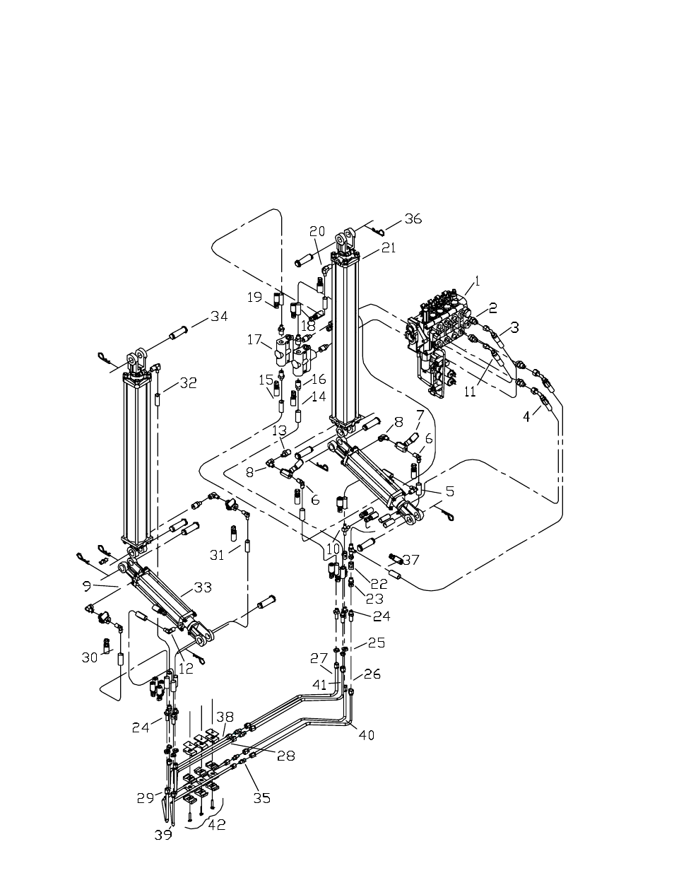 Hydraulic lift | Ag-Bag MR802 User Manual | Page 13 / 21