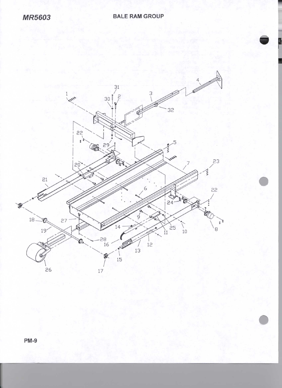 Bale ram group | Ag-Bag MR5603 User Manual | Page 10 / 19