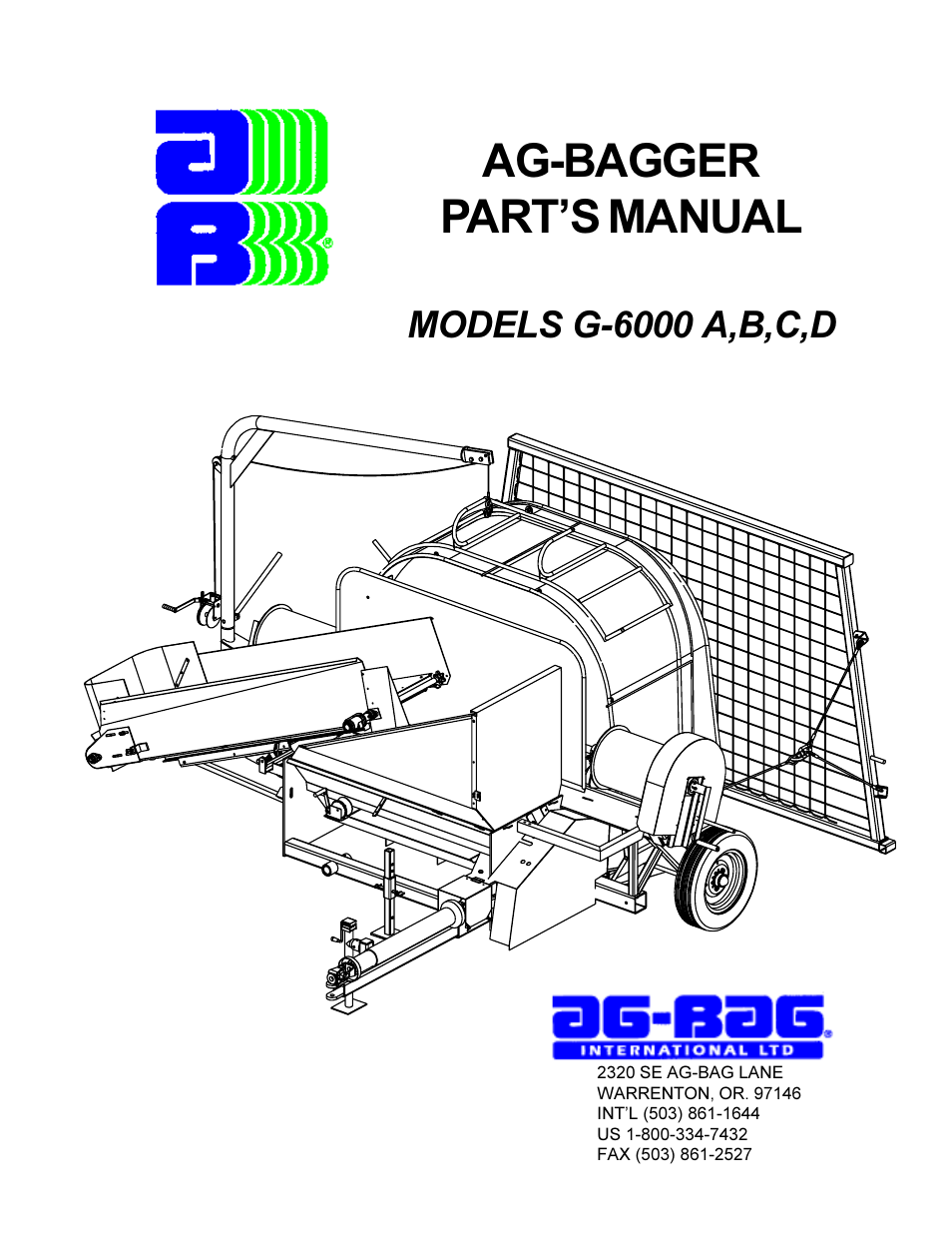 Ag-Bag G6000-Year 2000 User Manual | 32 pages