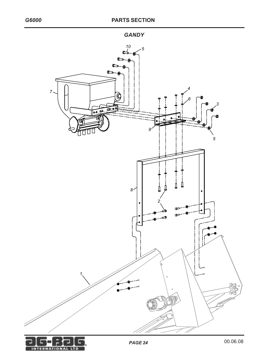 Ag-Bag G6000-Year 2000 User Manual | Page 28 / 32