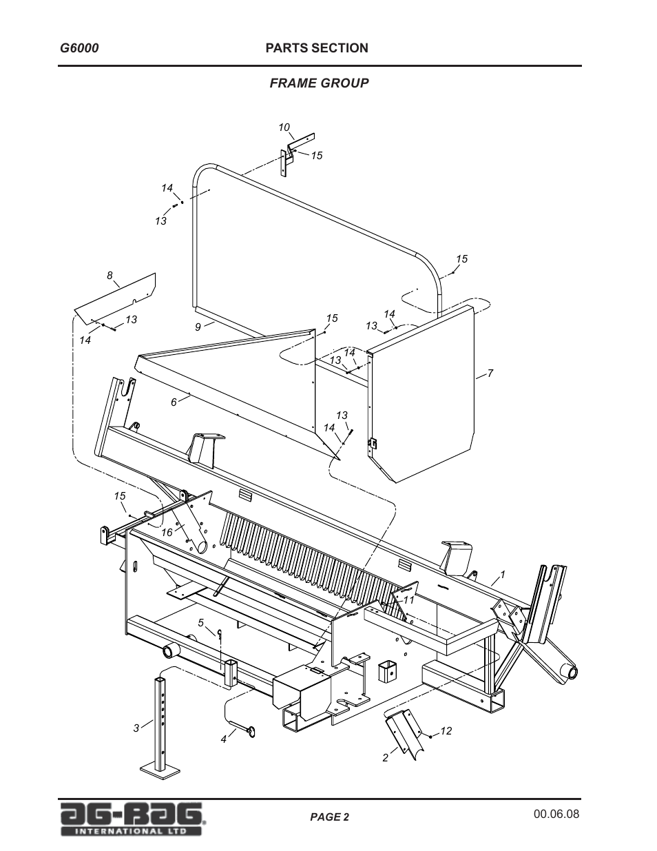 Ag-Bag G6000-Year 2000 User Manual | Page 3 / 32