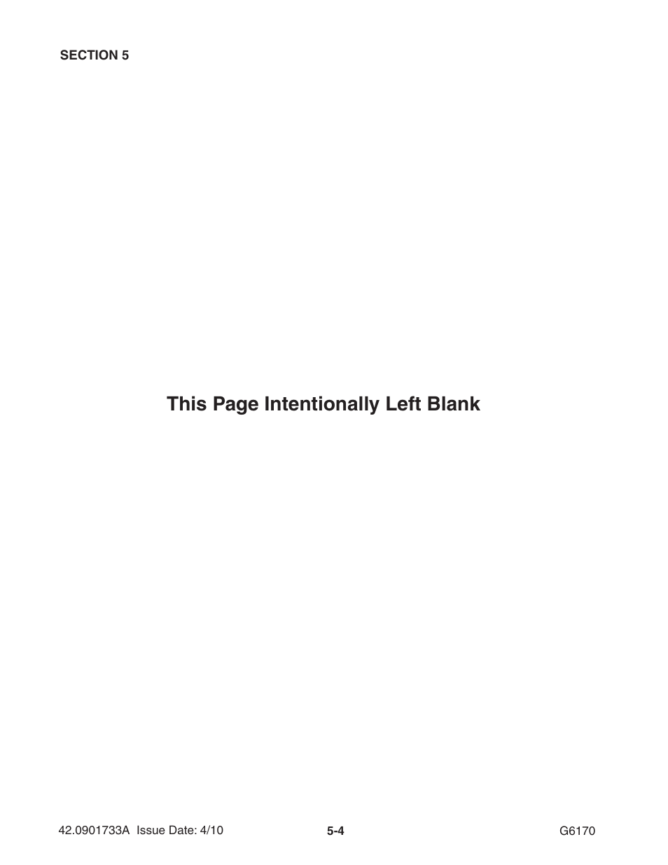 This page intentionally left blank | Ag-Bag G6170 User Manual | Page 50 / 90