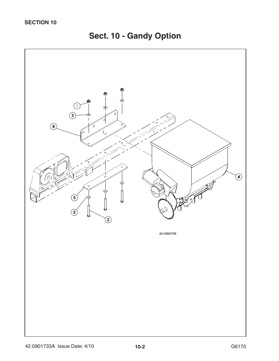 Sect. 10 - gandy option | Ag-Bag G6170 User Manual | Page 72 / 90