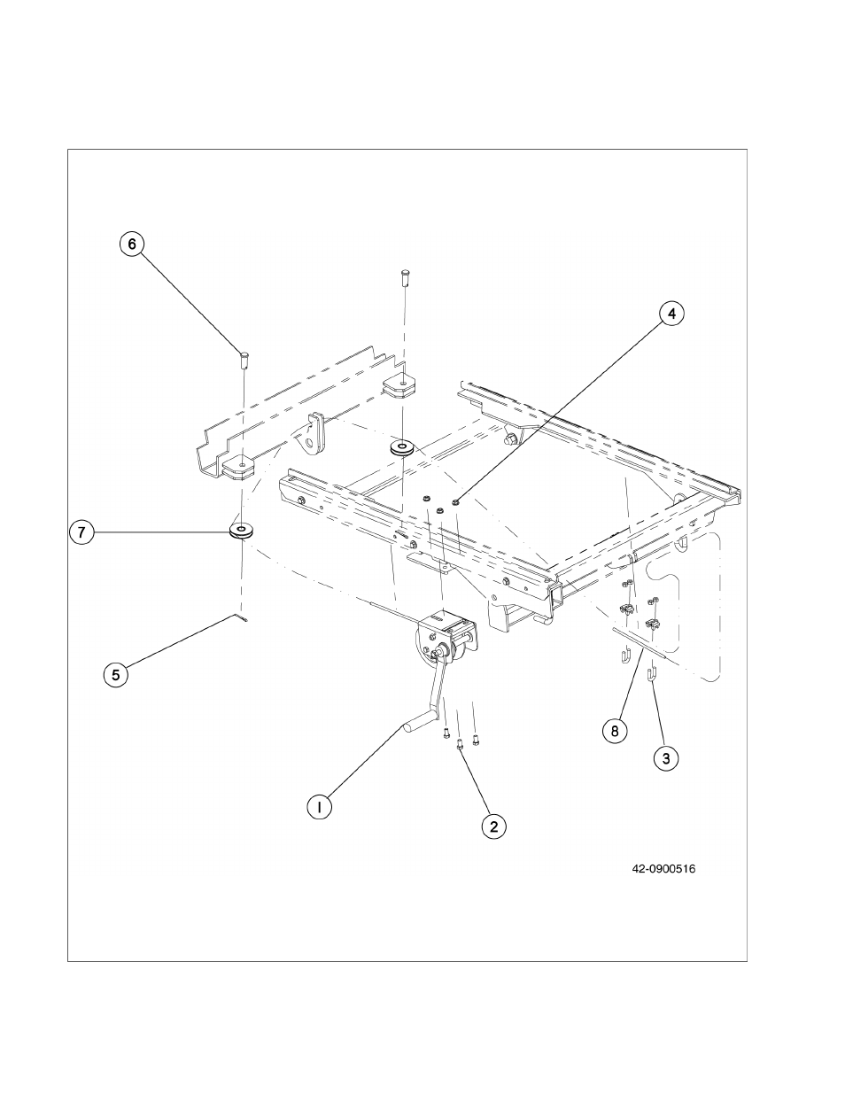 08 conveyor lift assembly - manual | Ag-Bag G6060 User Manual | Page 34 / 86
