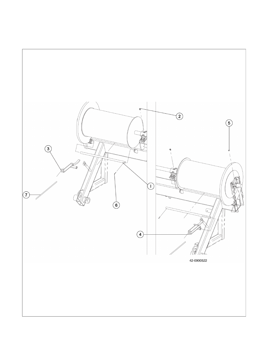 02 cable/guide assembly | Ag-Bag G6060 User Manual | Page 40 / 86