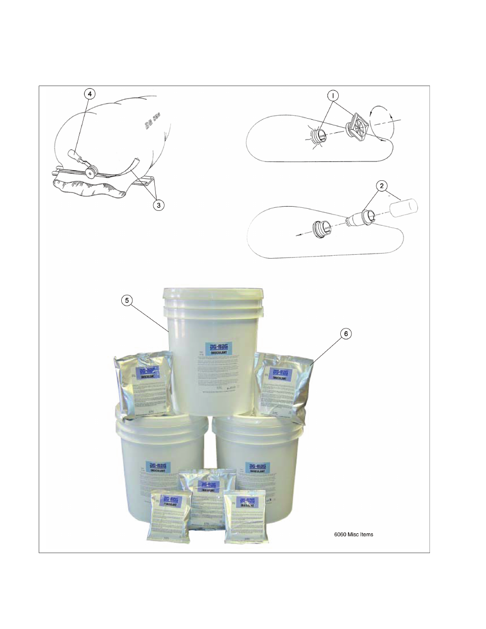 Section 10 - miscellaneous items, options & kits, 01 miscellaneous items | Ag-Bag G6060 User Manual | Page 66 / 86