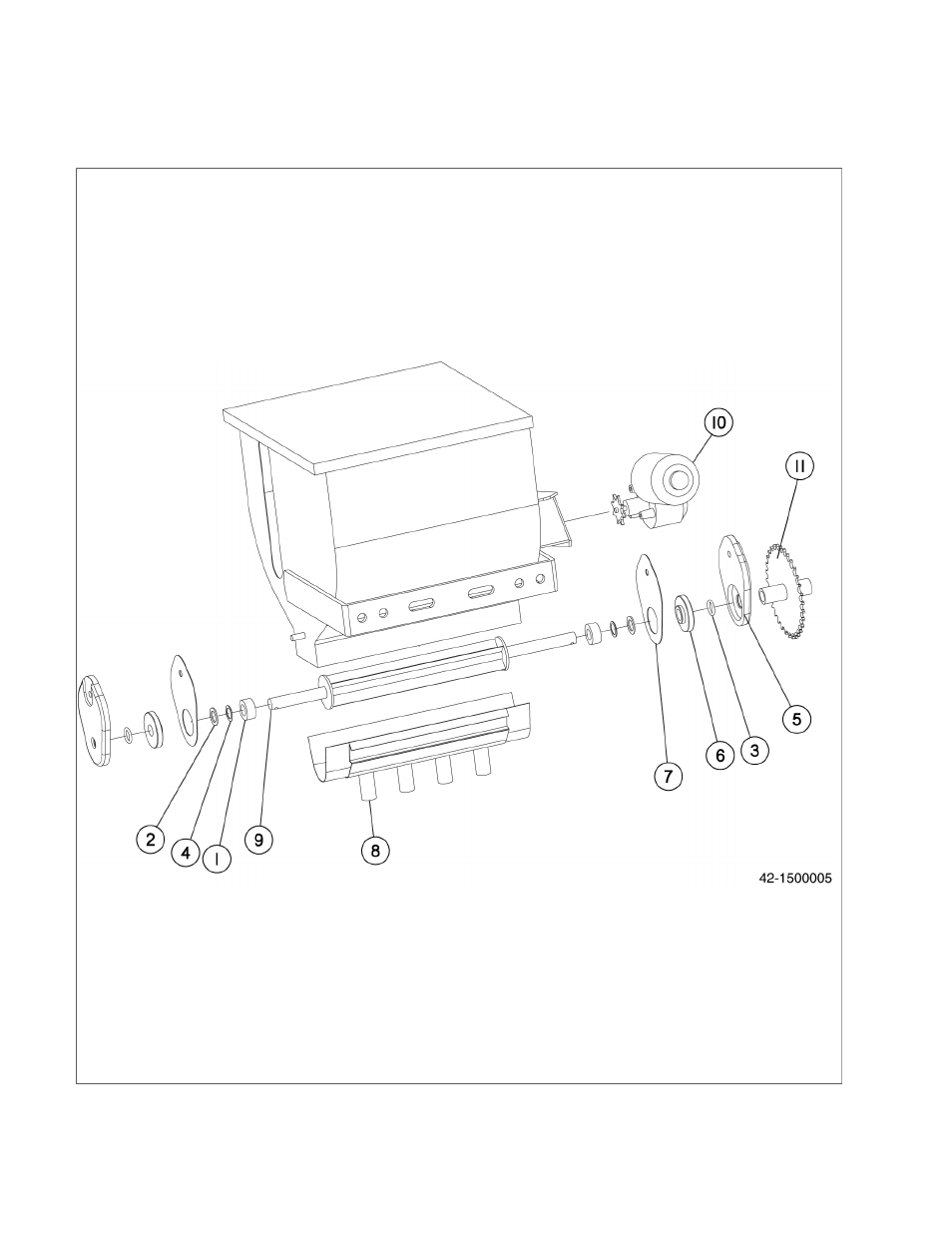 03 gandy, 45 lb. dry inoculant applicator | Ag-Bag G6060 User Manual | Page 70 / 86