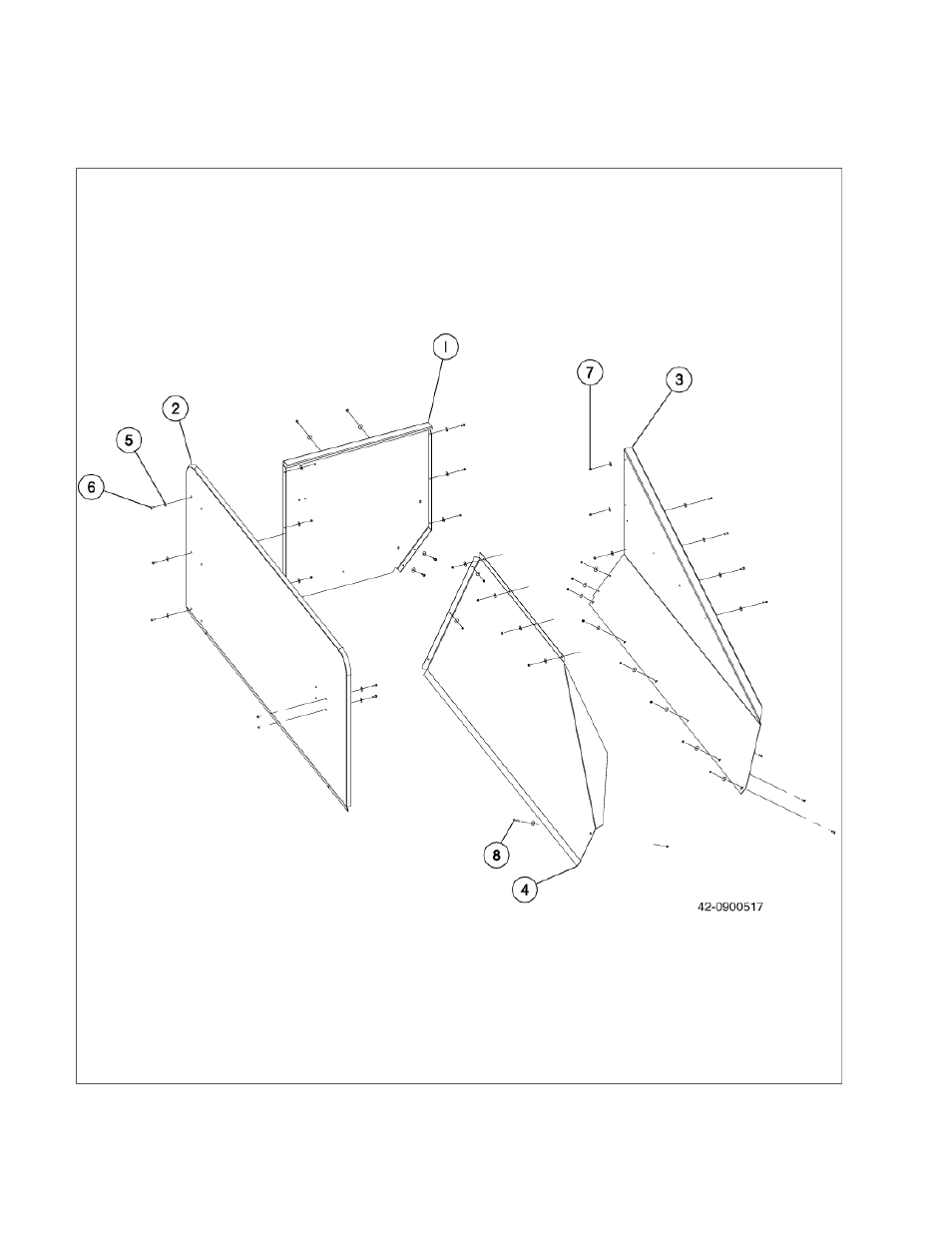 02 hopper assembly | Ag-Bag G6070P User Manual | Page 18 / 94