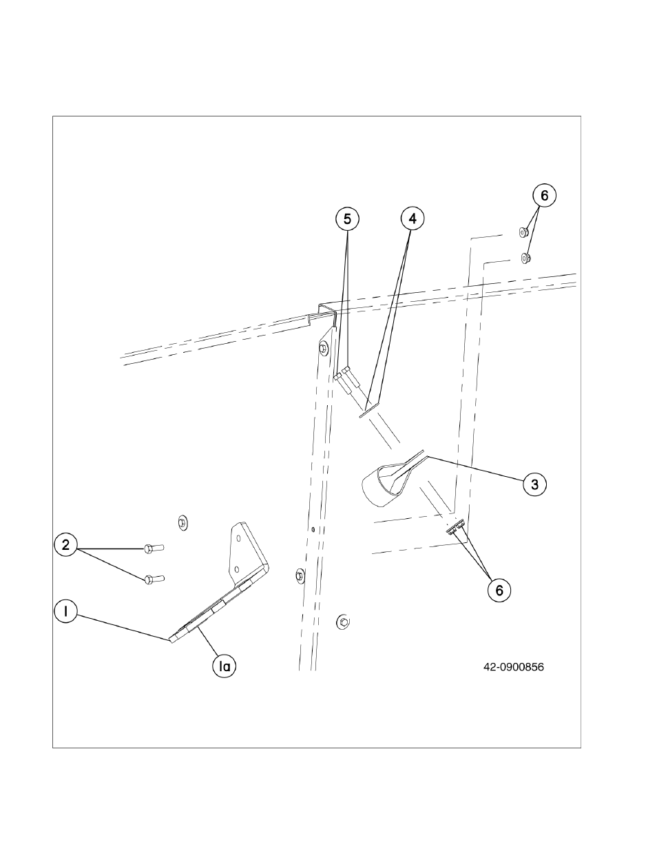 1 pto transport assembly - g6070p | Ag-Bag G6070P User Manual | Page 60 / 94