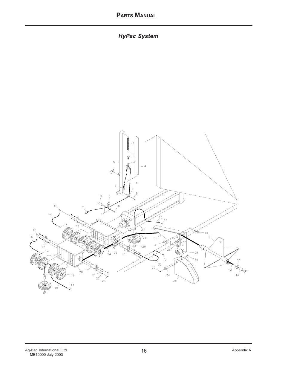 Ag-Bag MB10012HyPac User Manual | Page 16 / 57